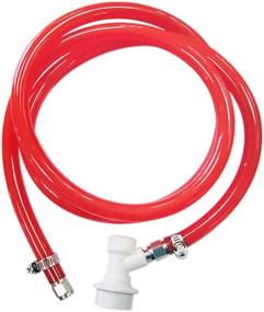 img 3 attached to 🍺 Quality Luckeg Homebrewing Kit CO2 Gas Line: 5/16 inch ID, 10ft Length - Ideal for Beer Kegs and Kegerators, Includes Stainless Steel Worm Clamps - Guaranteed Performance