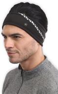 🧣 stretchy fleece headband ear warmers logo