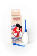 whaterpic: battery-free oral irrigator for dental hygiene & gum massage - navy & white logo