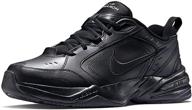 nike air monarch trainers black logo