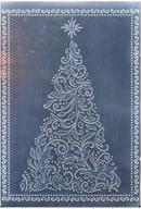 🎄 kwan crafts plastic embossing folders merry christmas tree wish star for card making, scrapbooking, and paper crafts, 12.5x17.7cm logo