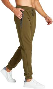 img 3 attached to 🏃 Ultimate Comfort and Functionality: Tansozer Lightweight Joggers Sweatpants with Pockets for Active Men's Clothing