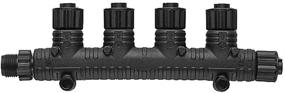 img 1 attached to 🔌 Garmin 0101107801 NMEA 2000 Multiport T-Connector - Black (Medium)