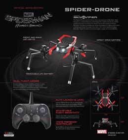 img 1 attached to 🕷️ Spider-Drone Homecoming Movie Edition - Powered by Sky Viper