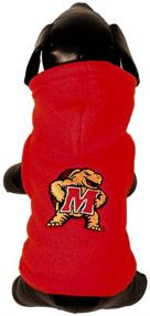 img 2 attached to Флисовая куртка с капюшоном Maryland Terrapins