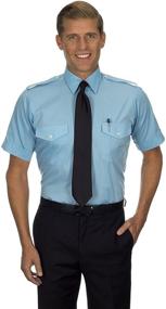 img 3 attached to Van Heusen Short Sleeve Aviator Men's Clothing in Shirts