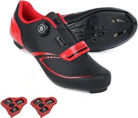 img 4 attached to Cycling Compatible Indoor Peloton Outdoor Men's Shoes