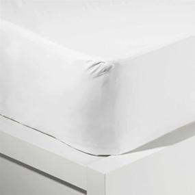 img 1 attached to 💦 High-Performance Waterproof Twin Vinyl Mattress Protector - 39 x 75 x 12 inches