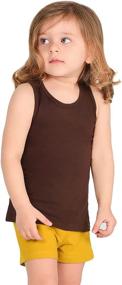 img 1 attached to 🩳 Soft Dance Shorts for Gymnastics & Under Skirts: Lovetti Girls' Basic Solid Choice