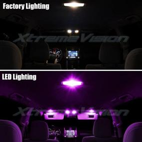 img 2 attached to Xtremevision Interior LED For Ford Edge 2011-2014 (10 Pieces) Pink Interior LED Kit Installation Tool Tool