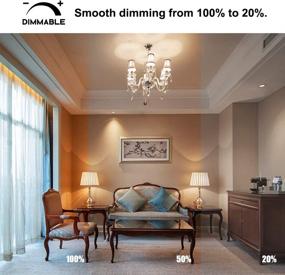 img 3 attached to 💡 Brighten Your Space with the Bonlux Candelabra Equivalent Chandelier Decoration