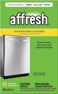 🧼 affresh dishwasher cleaner tablets (6-pack) - formulated to clean inside all machine models, count logo