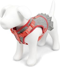 img 2 attached to 🐾 Stay Comfy in Style: MARTHA STEWART Tweed Adjustable Fit Comfort Dress Harness for Dogs