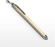 boxwave evertouch capacitive stylus pen for ipad (1st gen 2010) - champagne gold logo