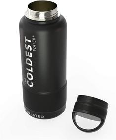 img 2 attached to The Coldest Water Bottle: Vacuum Insulated Stainless Steel Hydro Travel Mug - Stay Ice Cold for up to 36 Hrs/Hot for 13 Hrs - Double Walled Flask with Strong Cap