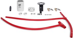 img 3 attached to 🔴 Mishimoto MMCFK-F2D-03RD Coolant Filter Kit for Ford 6.0L Powerstroke 2003-2007: Red Color Option