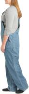 👖 plus size denim bib overall for women by dickies logo