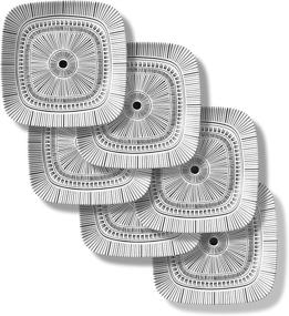 img 4 attached to Corelle Resistant Lunch Plates 6 Piece