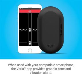 img 1 attached to Enhanced Garmin Varia RVR315 - Advanced Cycling Rearview Radar with Visual and Audible Alerts for Vehicles Up to 153 Yards Away