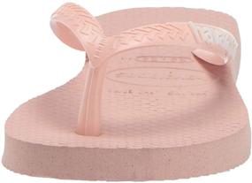 img 3 attached to 👣 Шлепанцы-сланцы Havaianas Unisex-Child Slim Logo Pop Up: стильная и удобная обувь для детей