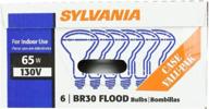 💡 sylvania 65w br30 indoor flood light bulb, 130v, pack of 24 - enhanced seo logo