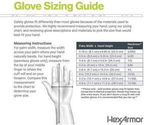 img 1 attached to HexArmor Lizard Hi Vis Impact Resistant Gloves