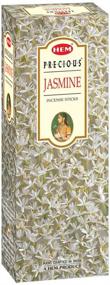 img 1 attached to 🌼 Hem Precious Jasmine - Pack of 6 Incense Tubes, Each Containing 20 Grams