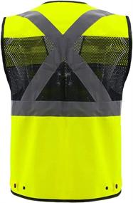 img 2 attached to OPLERAI Visibility Safety Reflective Pockets Occupational Health & Safety Products and Personal Protective Equipment