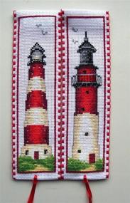 img 4 attached to Bookmarks Cross Stitch Needlework Needlepoint Beginners