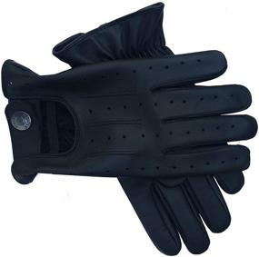 img 3 attached to 🧤 Men's Leather Driving Gloves - Unlined Accessories for Optimal Comfort and Style