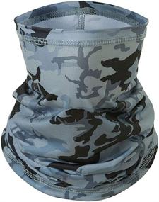 img 3 attached to 🧣 HCMY Multifunctional Neck Gaiter: Ultimate Outdoor Headwear for Sports, Yoga, and Workout