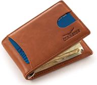 ultimate travel companion: leather wallet holder for men - ideal accessories for wallets, card cases & money organizers logo