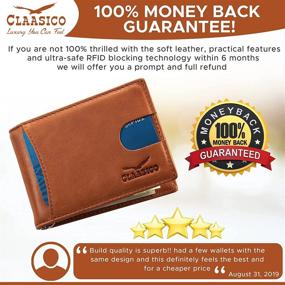 img 1 attached to Ultimate Travel Companion: Leather Wallet Holder for Men - Ideal Accessories for Wallets, Card Cases & Money Organizers