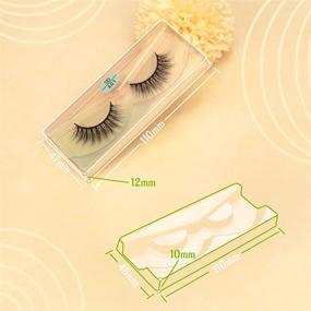 img 1 attached to 💥 FARRED Wholesale Faux Mink Lashes Bulk - 50 Boxes, 10 Styles of Eyelashes Volume Lashes - 10 Portable Individual Boxes, 10-20mm Mixed Natural Look Lash - 3D False Eyelashes