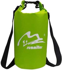 img 4 attached to 🌊 Summitter-Dry Bags Waterproof Ultralight, Durable Soft Dry and Wet Separation Backpack for Boating, Kayaking, Floating, Canoeing, Hiking - Ideal Beach Bags for Adventure Enthusiasts (5L/10L/15L/20L/30L/40L)