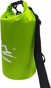 img 1 attached to 🌊 Summitter-Dry Bags Waterproof Ultralight, Durable Soft Dry and Wet Separation Backpack for Boating, Kayaking, Floating, Canoeing, Hiking - Ideal Beach Bags for Adventure Enthusiasts (5L/10L/15L/20L/30L/40L)