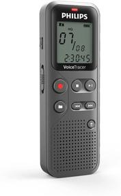 img 3 attached to Philips DVT1110 Digital VoiceTracer Audio Recorder: Capturing Precise Notes, 4 GB Storage, PC Connectivity, Grey