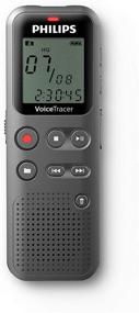 img 4 attached to Philips DVT1110 Digital VoiceTracer Audio Recorder: Capturing Precise Notes, 4 GB Storage, PC Connectivity, Grey