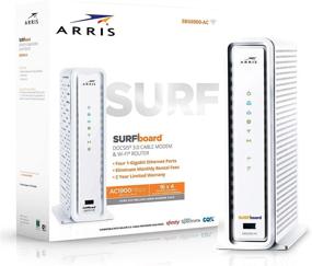 img 4 attached to 🏄 ARRIS SURFboard SBG6900AC - 16x4 Cable Modem/Wi-Fi AC1900 Router (Docsis 3.0) - White [Retail Packaging]