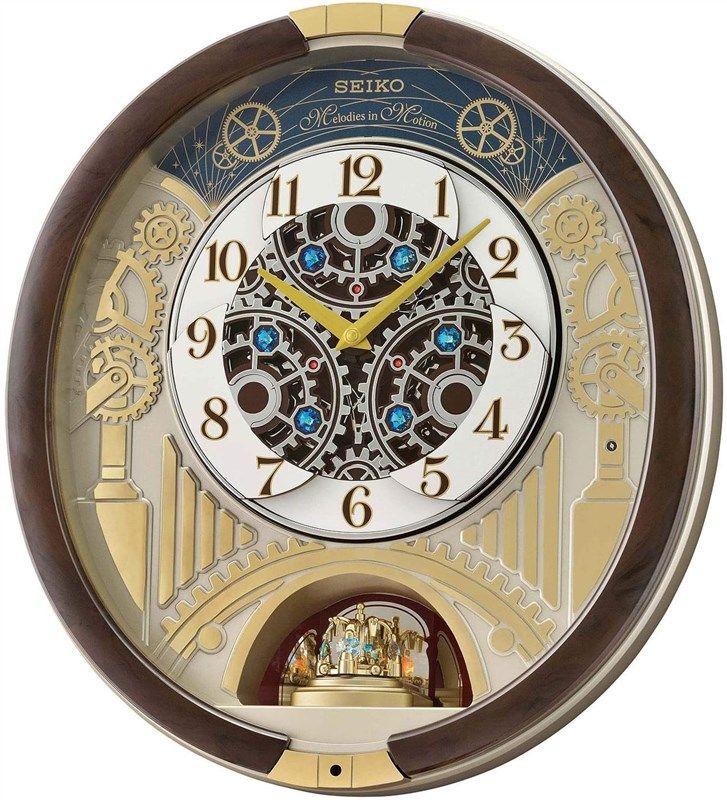 seiko melodies motion clock 2020 qxm386brhz 로고