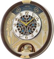 🕒 seiko melodies in motion qxm386brhz wall clock, 17.5 x 16 x 3.75 inches, multi-colored logo