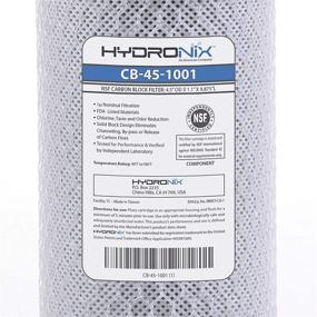 img 1 attached to 🔍 Hydronix CB 45 1001 Carbon Filter Length: Superior Filtration for Optimal Performance!