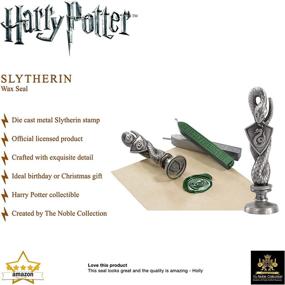 img 3 attached to 🐍 Slytherin Wax Seal by The Noble Collection - Ideal for Harry Potter Fans