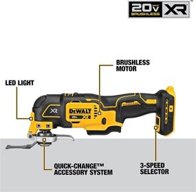 img 3 attached to DEWALT DCS356B 20V Max XR Oscillating Multi-Tool - Variable Speed (Tool Only)