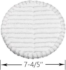 img 1 attached to 🧹 Pack of 6 LTWHOME 7.8 Inch Scrubby Mop Pads Compatible with Bissell Spinwave 2039 Series 2039A 2124