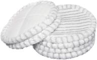 🧹 pack of 6 ltwhome 7.8 inch scrubby mop pads compatible with bissell spinwave 2039 series 2039a 2124 logo