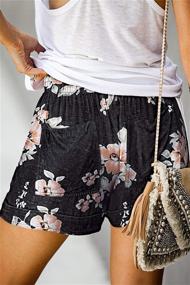 img 3 attached to 🩳 ONLYSHE Women's Casual Drawstring Pocketed Shorts for Summer: Loose Fit Athletic Sports Short Pants