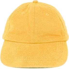 img 2 attached to 🧢 Stylish and Comfortable Toddler Washed Cotton Adjustable Boys' Accessories at Armycrew Hats & Caps