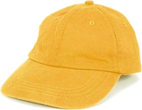 img 3 attached to 🧢 Stylish and Comfortable Toddler Washed Cotton Adjustable Boys' Accessories at Armycrew Hats & Caps