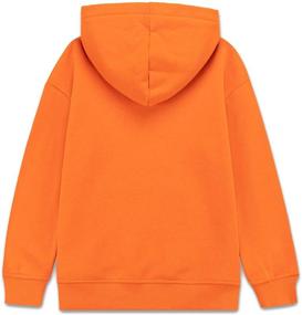 img 3 attached to 👕 DEESPACE Brushed Pullover Sweatshirt: Boys' Clothing for Ages 3 to 12 Years